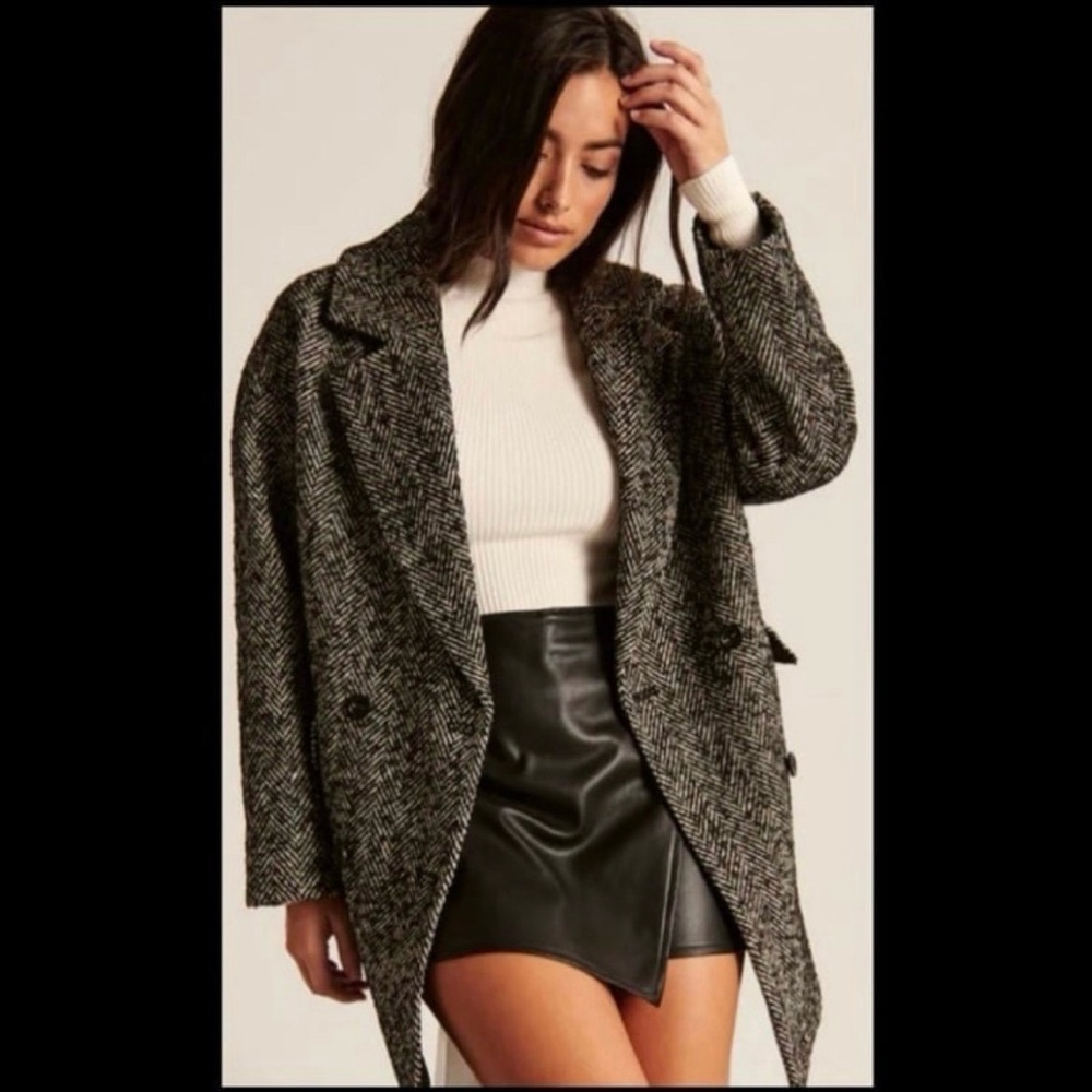 NEW! Abercrombie & Fitch Pea Coat
